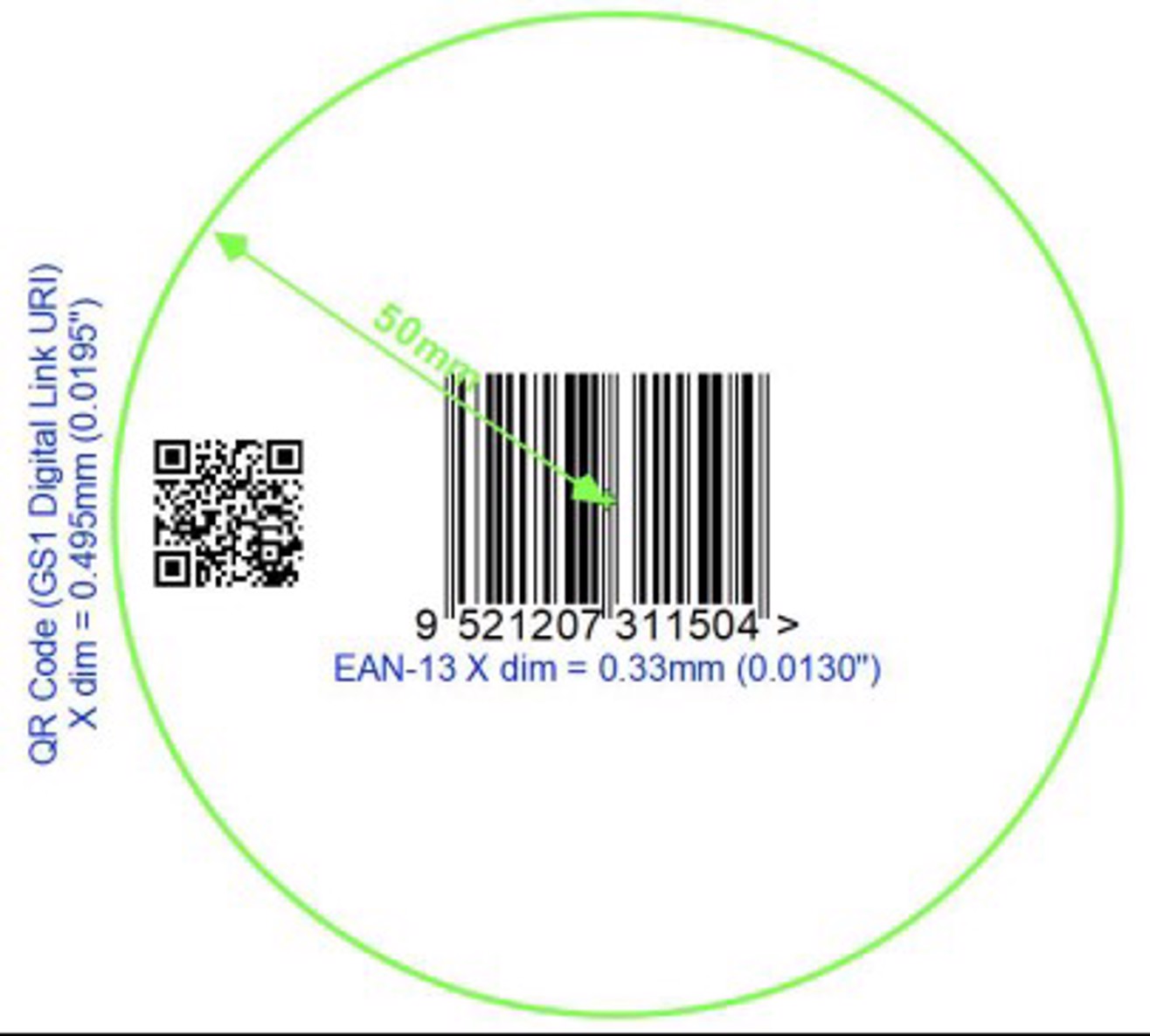 EAN-13 en QR-code voor retail - QR En EAN13