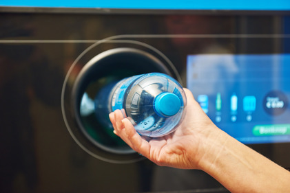 Fles In Statiegeld Automaat