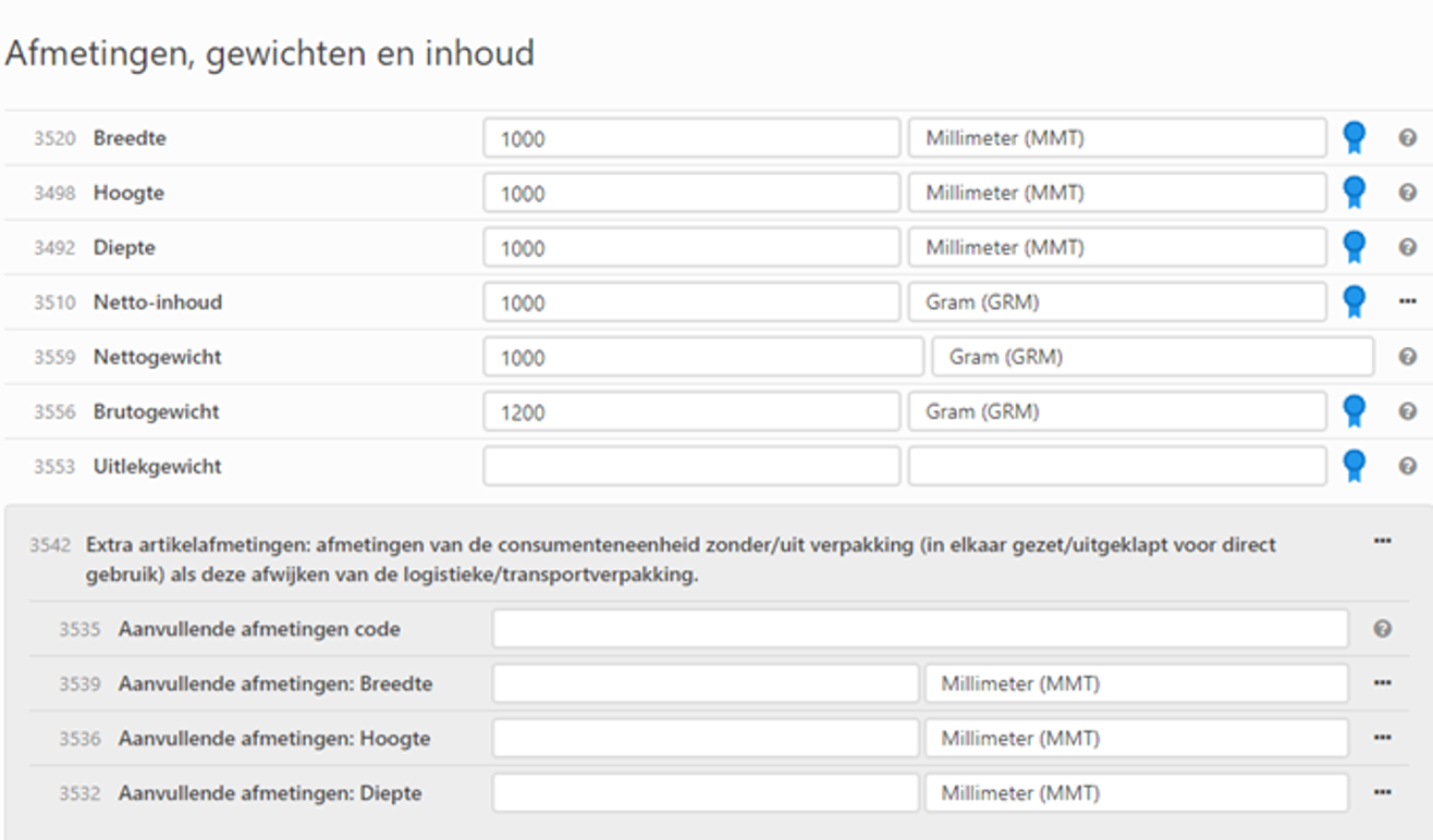 Meetregels - Webinterface